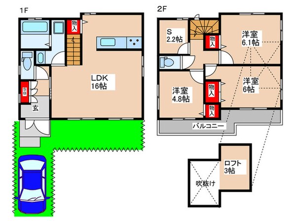 Kolet国立谷保#08の物件間取画像